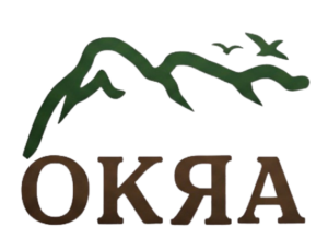 logo restaurante okra da villa di ayuruoca